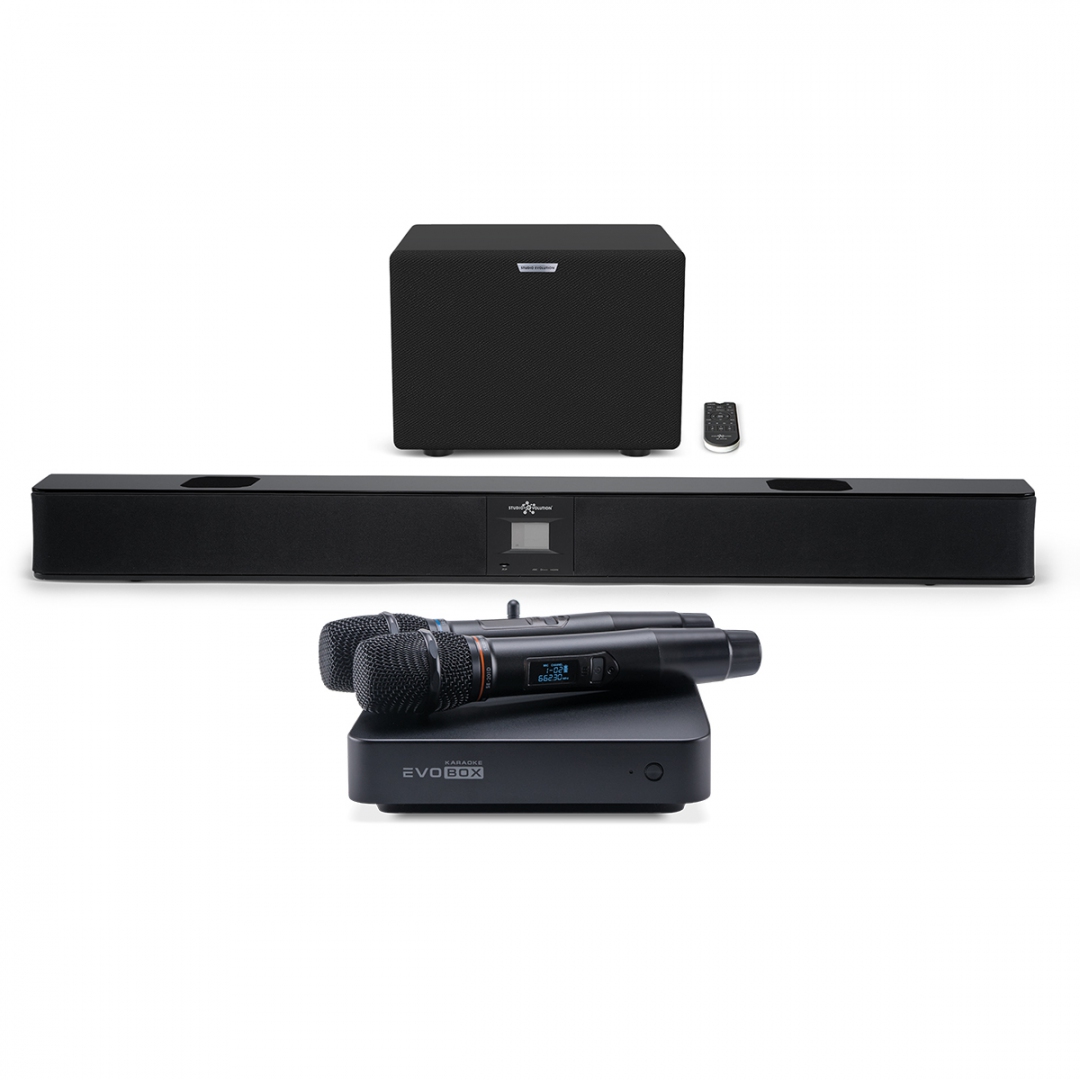 караоке-комплект EVOBOX Plus + EvoSound Bar (саундбар с караоке) в Урюпинске