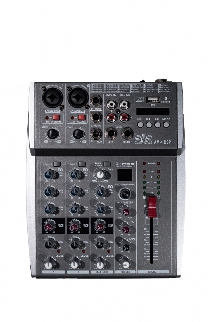 SVS Audiotechnik mixers AM-4 DSP Аналоговый микшерный пульт, 4-канала в Урюпинске