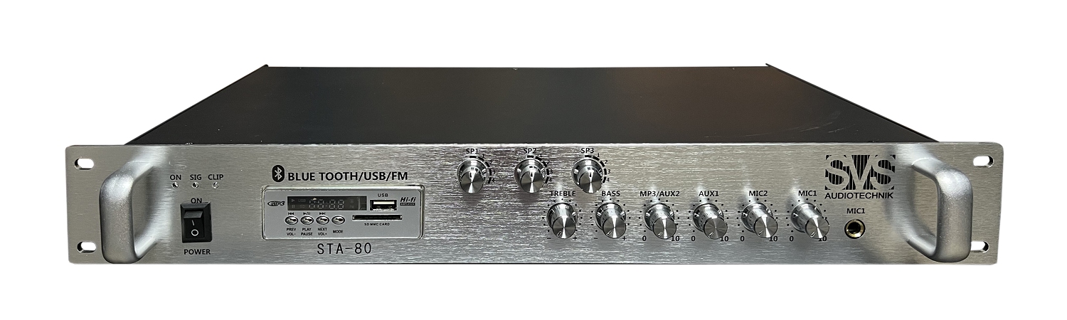 SVS Audiotechnik STA-80 Микшер-усилитель для систем Public Address в Урюпинске